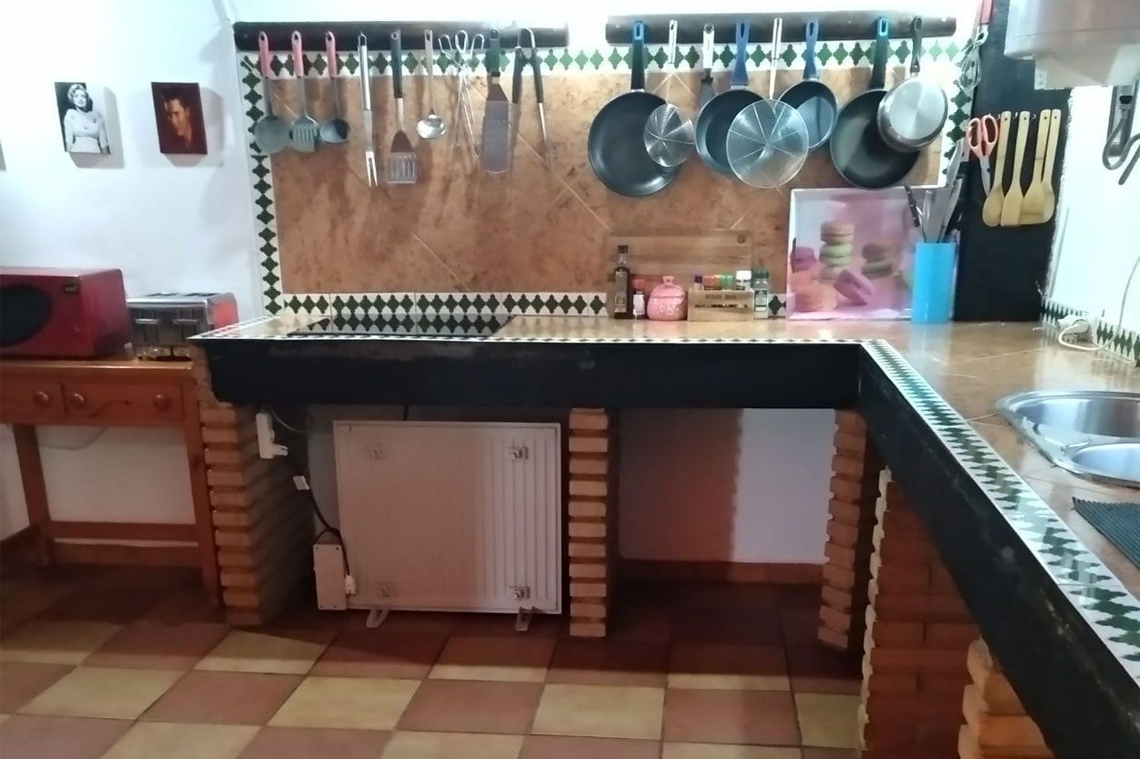 Kitchen equipped in Andalusia rural house